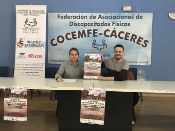 gerente y coordinador del proyecto red de capacidades, Julián Álvarez y Toni Vigara